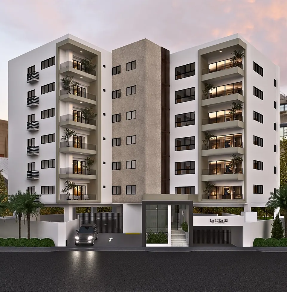 Render de La Lira 22: fachada