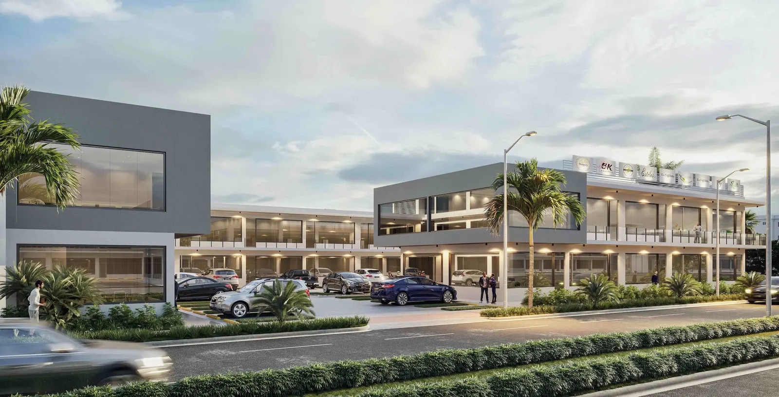 Render de La Marquesa Town Center II: fachada