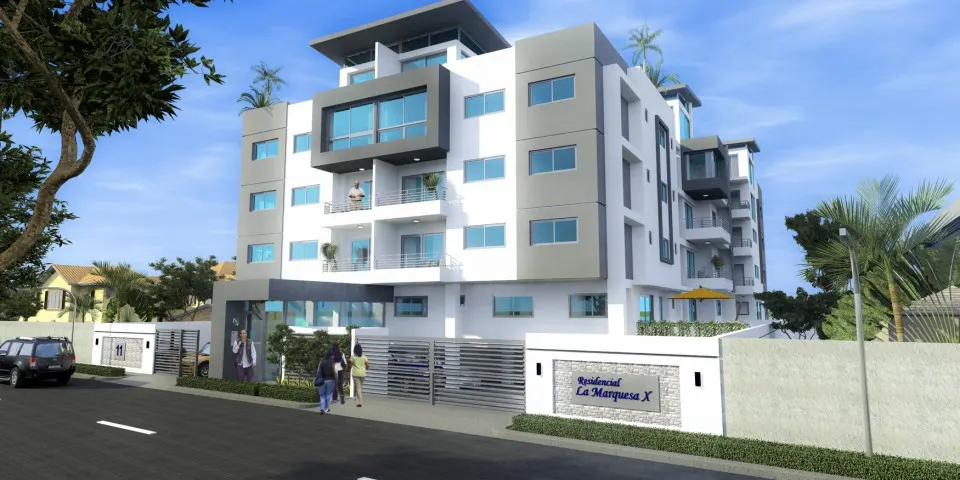 Render de Residencial La Marquesa X: fachada