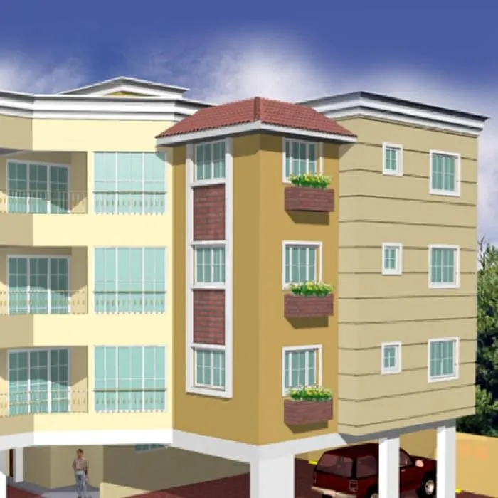 Render de Residencial La Marquesa: fachada